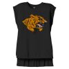 Women's Flowy Muscle Tee With Rolled Cuffs Thumbnail