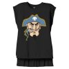 Women's Flowy Muscle Tee With Rolled Cuffs Thumbnail