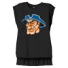 Women's Flowy Muscle Tee With Rolled Cuffs Thumbnail