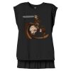 Women's Flowy Muscle Tee With Rolled Cuffs Thumbnail
