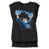 Women's Flowy Muscle Tee With Rolled Cuffs Thumbnail