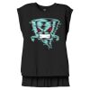 Women's Flowy Muscle Tee With Rolled Cuffs Thumbnail