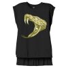 Women's Flowy Muscle Tee With Rolled Cuffs Thumbnail