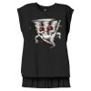 Women's Flowy Muscle Tee With Rolled Cuffs Thumbnail