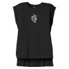 Women's Flowy Muscle Tee With Rolled Cuffs Thumbnail
