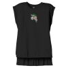 Women's Flowy Muscle Tee With Rolled Cuffs Thumbnail