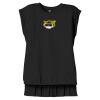 Women's Flowy Muscle Tee With Rolled Cuffs Thumbnail