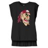 Women's Flowy Muscle Tee With Rolled Cuffs Thumbnail
