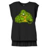 Women's Flowy Muscle Tee With Rolled Cuffs Thumbnail