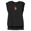 Women's Flowy Muscle Tee With Rolled Cuffs Thumbnail