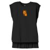 Women's Flowy Muscle Tee With Rolled Cuffs Thumbnail
