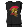 Women's Flowy Muscle Tee With Rolled Cuffs Thumbnail