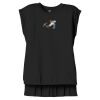 Women's Flowy Muscle Tee With Rolled Cuffs Thumbnail