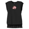 Women's Flowy Muscle Tee With Rolled Cuffs Thumbnail