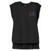 Women's Flowy Muscle Tee With Rolled Cuffs Thumbnail