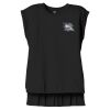 Women's Flowy Muscle Tee With Rolled Cuffs Thumbnail