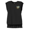 Women's Flowy Muscle Tee With Rolled Cuffs Thumbnail
