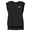 Women's Flowy Muscle Tee With Rolled Cuffs Thumbnail