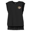 Women's Flowy Muscle Tee With Rolled Cuffs Thumbnail