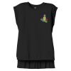 Women's Flowy Muscle Tee With Rolled Cuffs Thumbnail