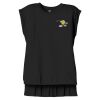 Women's Flowy Muscle Tee With Rolled Cuffs Thumbnail