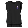 Women's Flowy Muscle Tee With Rolled Cuffs Thumbnail
