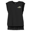 Women's Flowy Muscle Tee With Rolled Cuffs Thumbnail