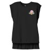 Women's Flowy Muscle Tee With Rolled Cuffs Thumbnail