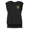 Women's Flowy Muscle Tee With Rolled Cuffs Thumbnail