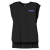 Women's Flowy Muscle Tee With Rolled Cuffs Thumbnail