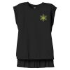 Women's Flowy Muscle Tee With Rolled Cuffs Thumbnail