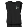 Women's Flowy Muscle Tee With Rolled Cuffs Thumbnail