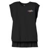 Women's Flowy Muscle Tee With Rolled Cuffs Thumbnail