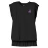 Women's Flowy Muscle Tee With Rolled Cuffs Thumbnail