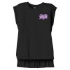 Women's Flowy Muscle Tee With Rolled Cuffs Thumbnail