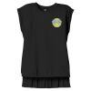Women's Flowy Muscle Tee With Rolled Cuffs Thumbnail