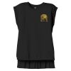 Women's Flowy Muscle Tee With Rolled Cuffs Thumbnail