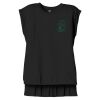 Women's Flowy Muscle Tee With Rolled Cuffs Thumbnail