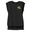 Women's Flowy Muscle Tee With Rolled Cuffs Thumbnail