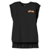 Women's Flowy Muscle Tee With Rolled Cuffs Thumbnail