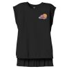Women's Flowy Muscle Tee With Rolled Cuffs Thumbnail