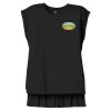 Women's Flowy Muscle Tee With Rolled Cuffs Thumbnail