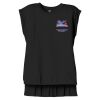 Women's Flowy Muscle Tee With Rolled Cuffs Thumbnail
