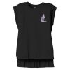 Women's Flowy Muscle Tee With Rolled Cuffs Thumbnail