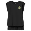 Women's Flowy Muscle Tee With Rolled Cuffs Thumbnail