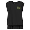 Women's Flowy Muscle Tee With Rolled Cuffs Thumbnail