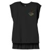Women's Flowy Muscle Tee With Rolled Cuffs Thumbnail