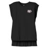 Women's Flowy Muscle Tee With Rolled Cuffs Thumbnail