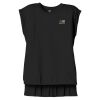 Women's Flowy Muscle Tee With Rolled Cuffs Thumbnail