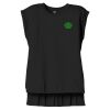 Women's Flowy Muscle Tee With Rolled Cuffs Thumbnail